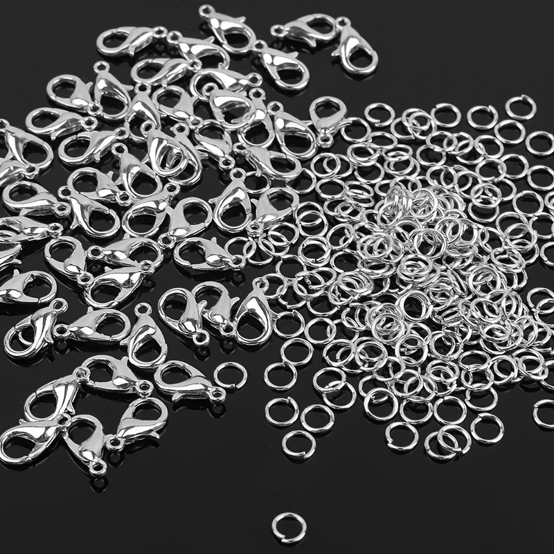 Jewelry Making Hoops - 1/2/300 piezas Broches de langosta y