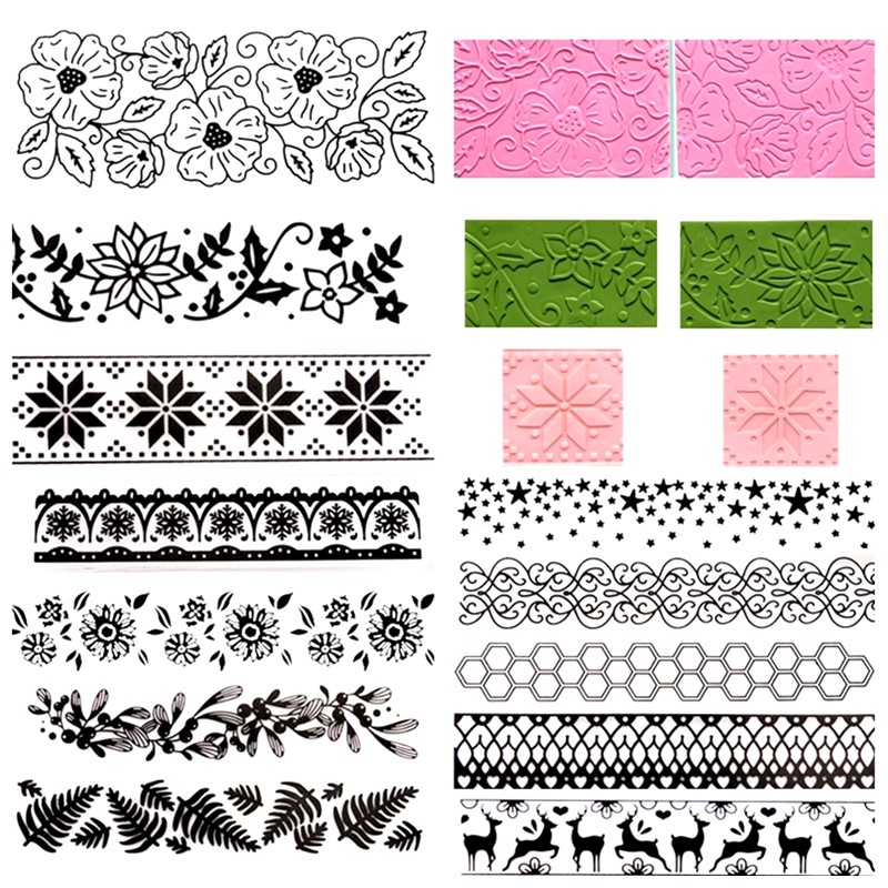 Jewelry Making Techniques - SNASAN hojas flor estrella encaje cóncavo