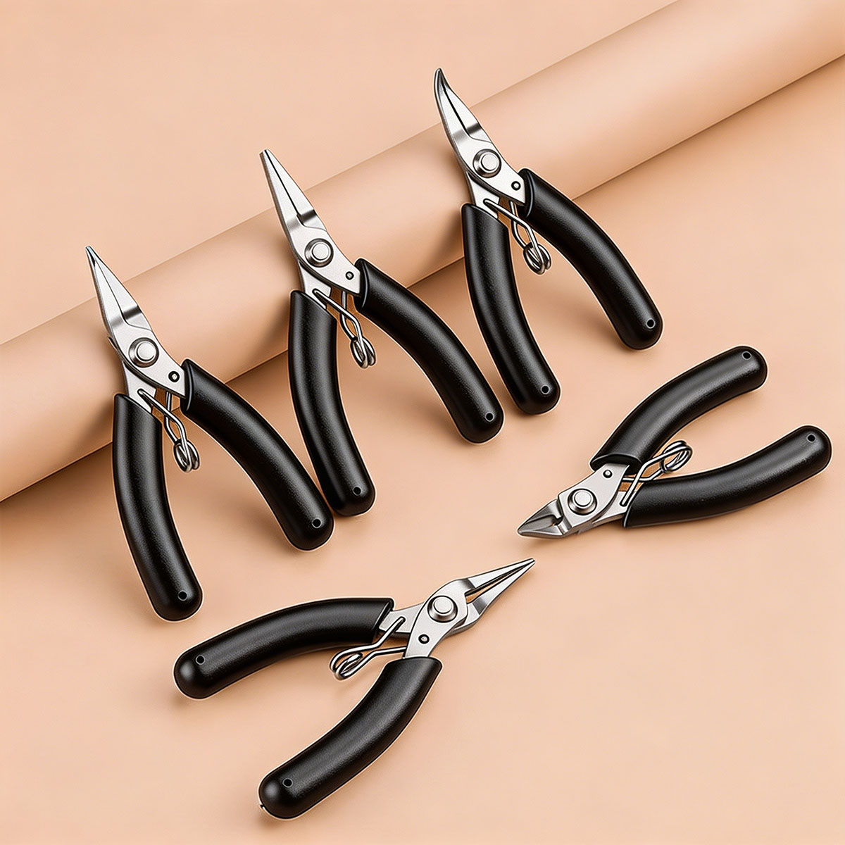 Jewelry Making Loop Pliers - Alicates de Punta Fina de Acero