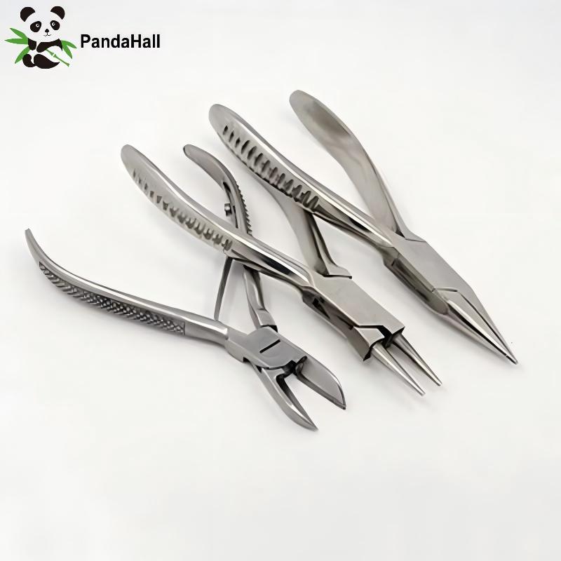 Jewelry Making Loop Pliers - PandaHall Juego de 3 Piezas de