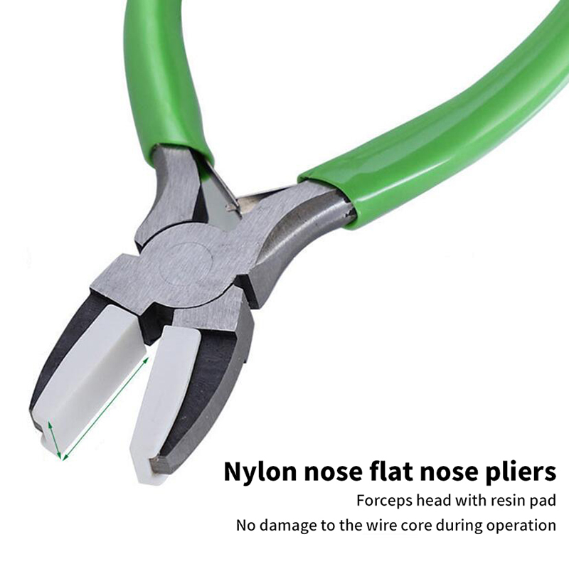 Jewelry Making Loop Pliers - ❤️ Alicates de punta plana verdes,
