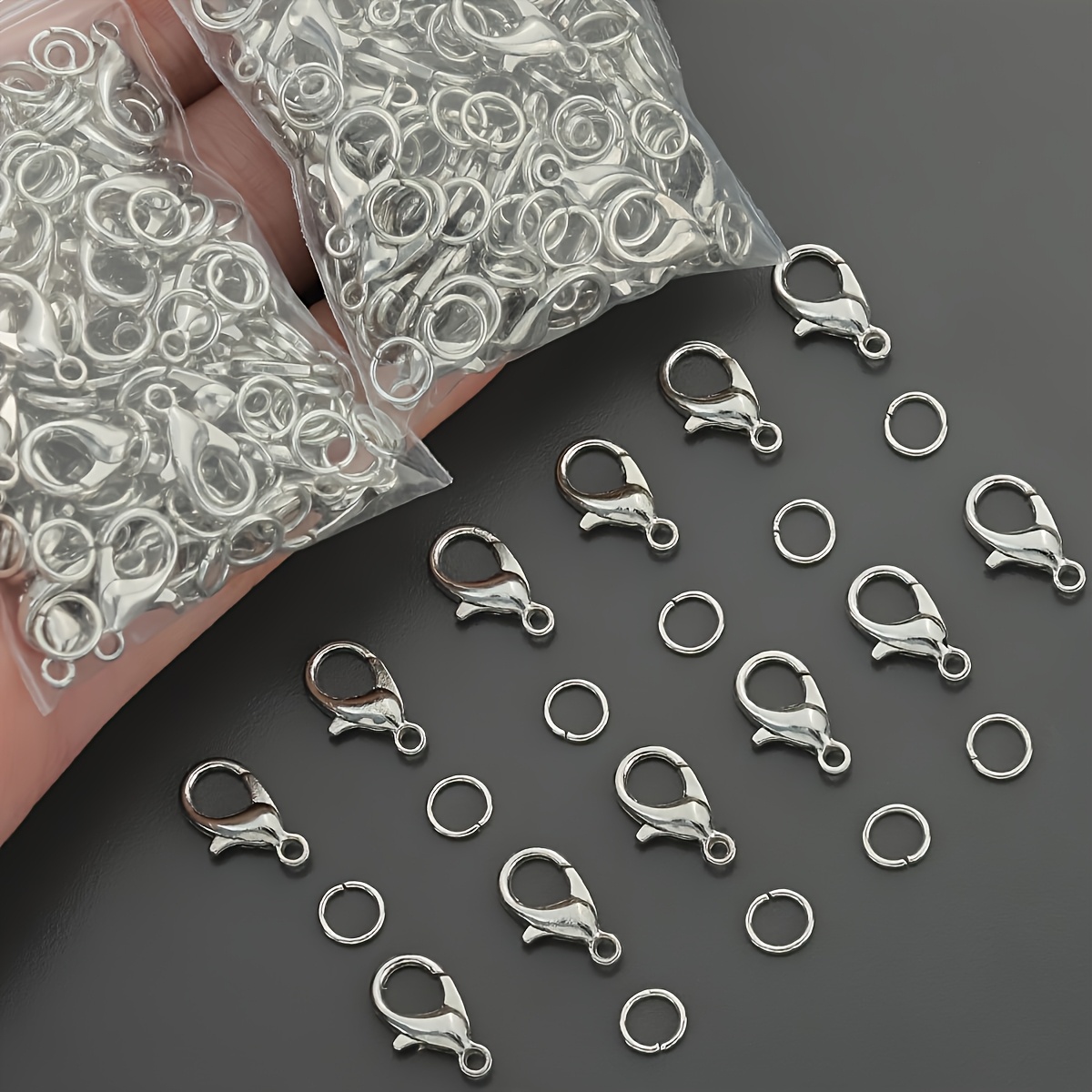 1/2/300 piezas Broches de lang - Jewelry Making Hoops reseña y precio