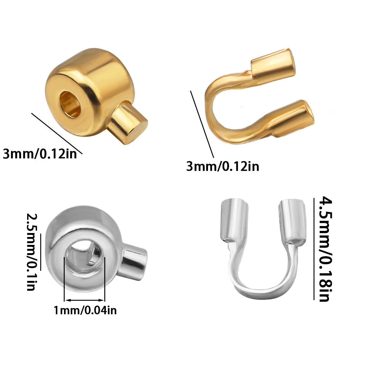 20 piezas de protectores de al - Jewelry Making Thread reseña y precio