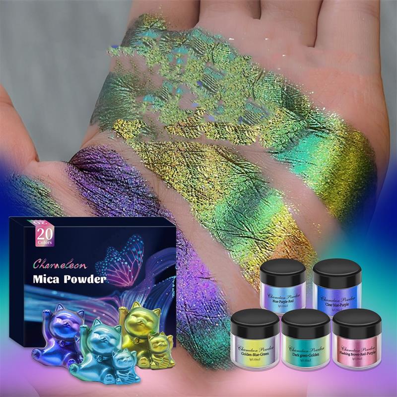 Polvo de Mica camaleón, pigmen - Jewelry Making Techniques reseña y precio