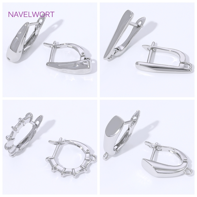 Ganchos para pendientes lisos  - Jewelry Making Thread reseña y precio