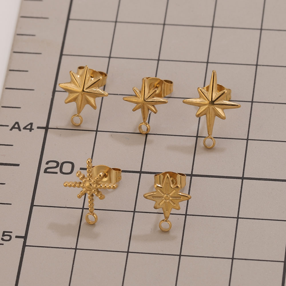 6 piezas de aretes de estrella - Jewelry Making Techniques reseña y precio