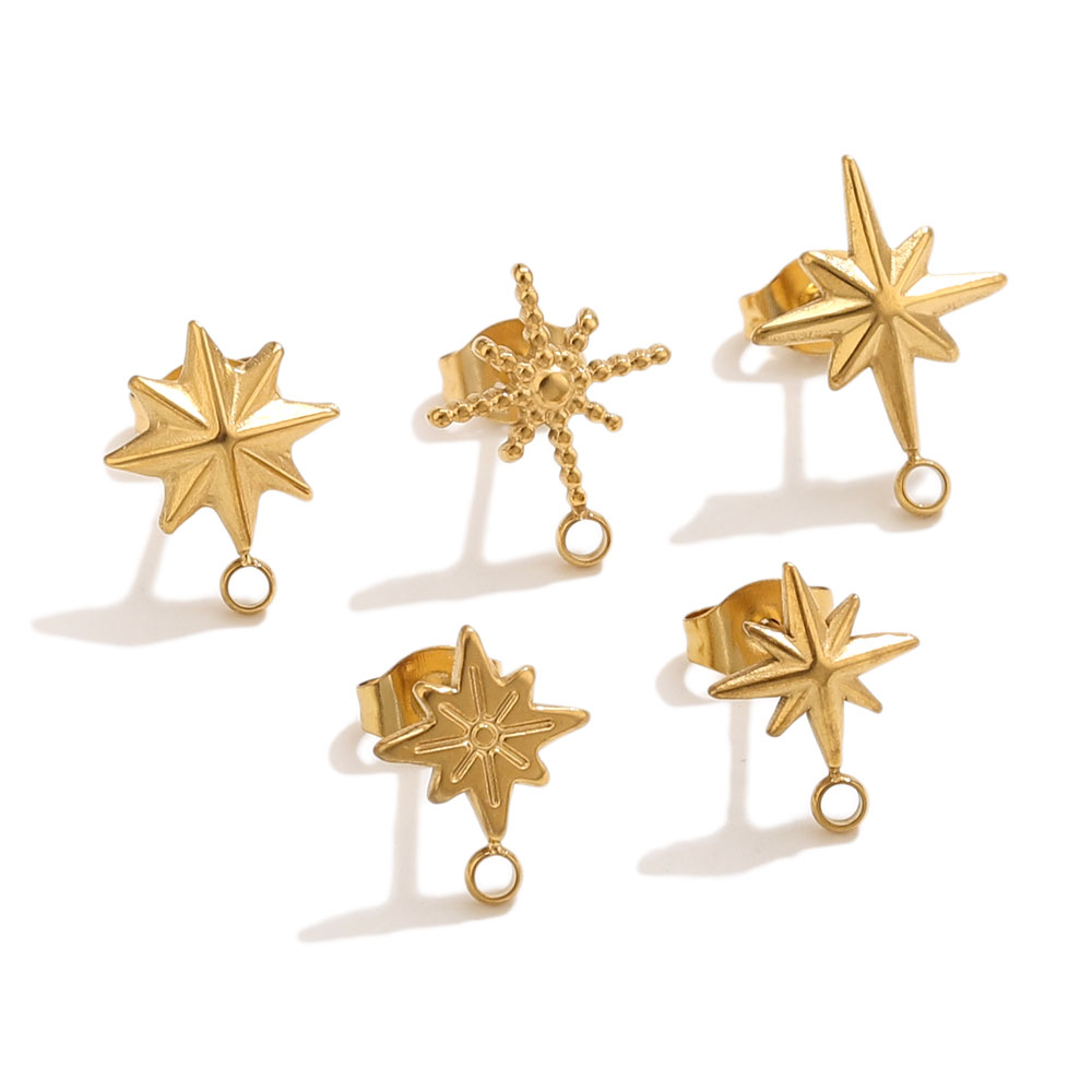 6 piezas de aretes de estrella - Jewelry Making Techniques reseña y precio