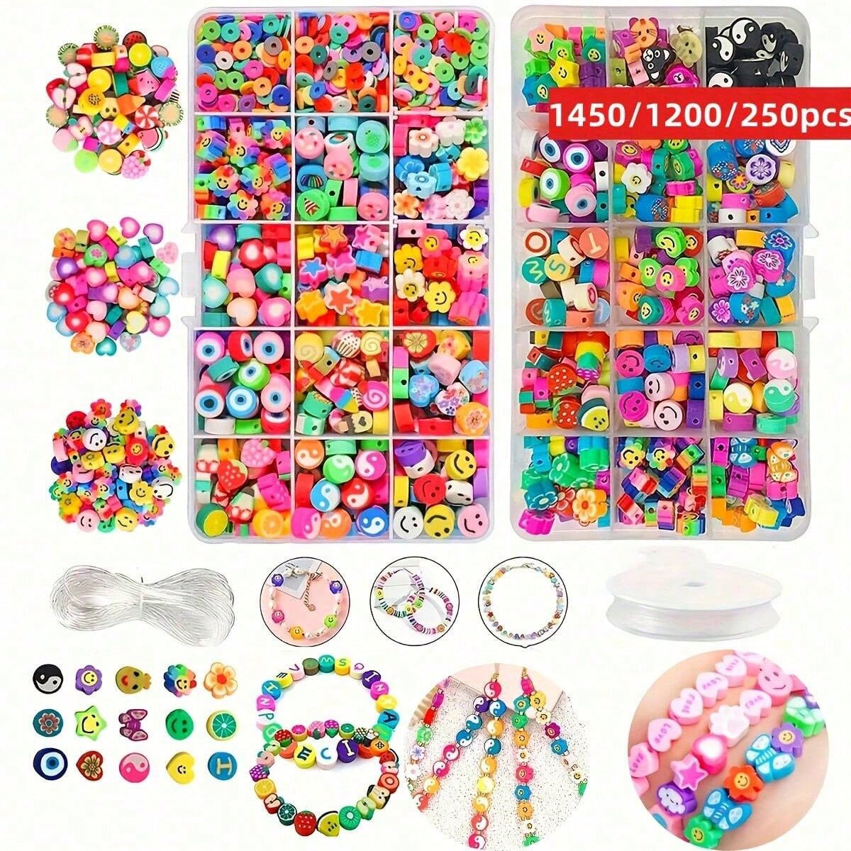 Juego de 1450/1200/250 Piezas  - Jewelry Making Thread reseña y precio