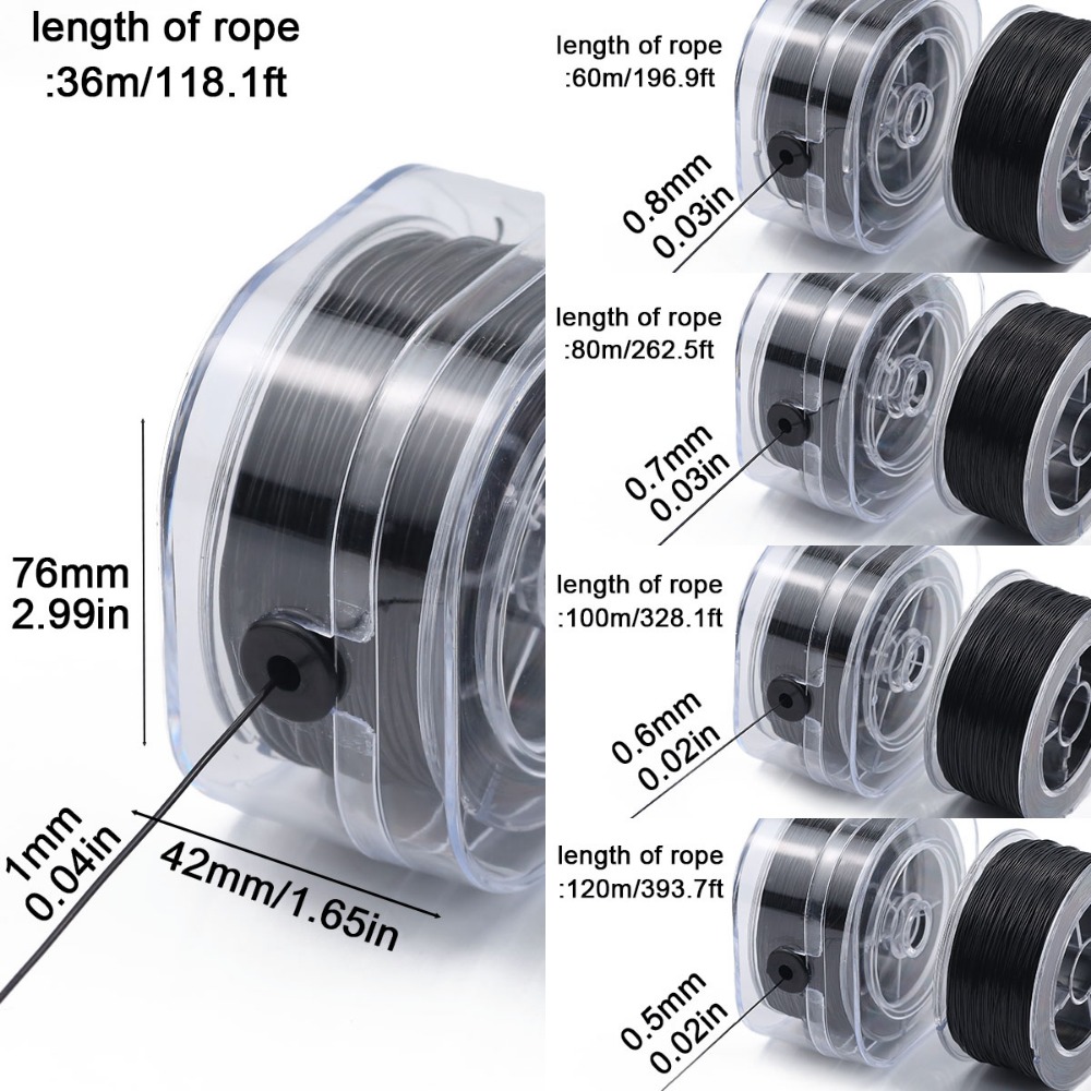 Cordón Elástico Negro de 0.5-1 - Jewelry Making Thread reseña y precio