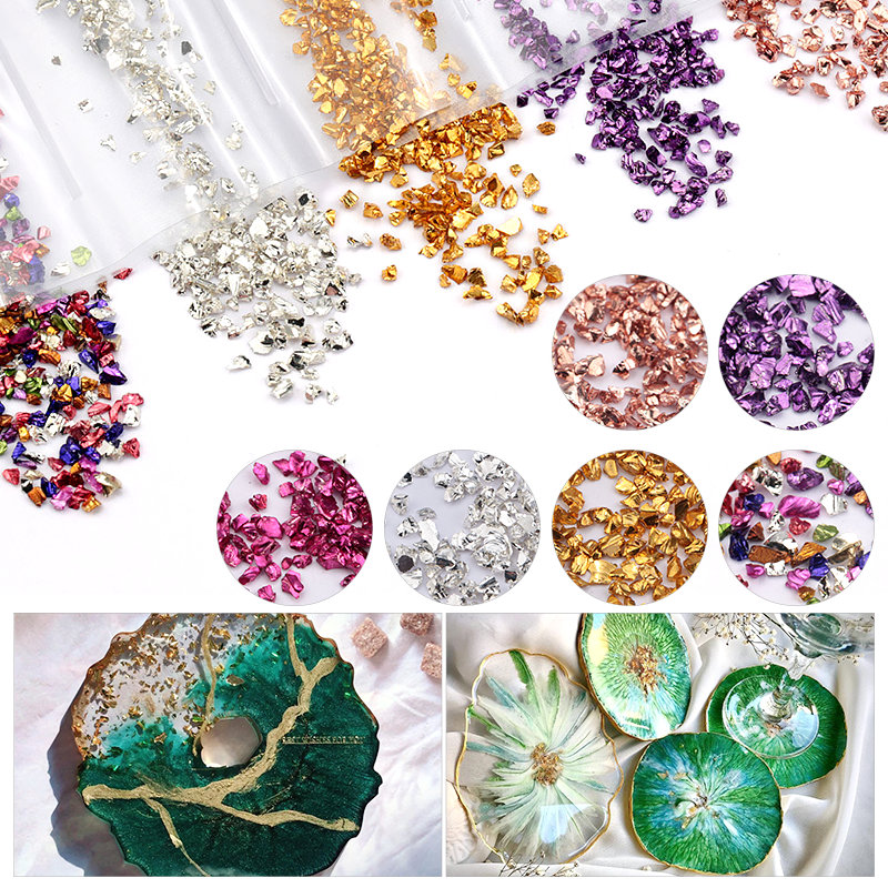 Resina epoxi, arenisca metálic - Jewelry Making Techniques reseña y precio