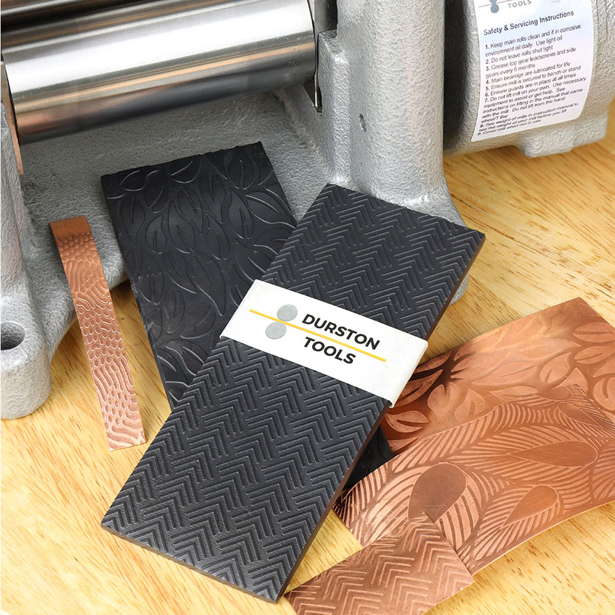 Placa de Textura Durston Multi - Xtool Jewelry Making reseña y precio