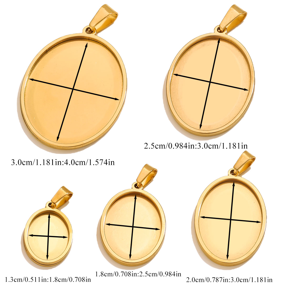 5 uds dijes de acero inoxidabl - Jewelry Making Materials Wholesale reseña y precio