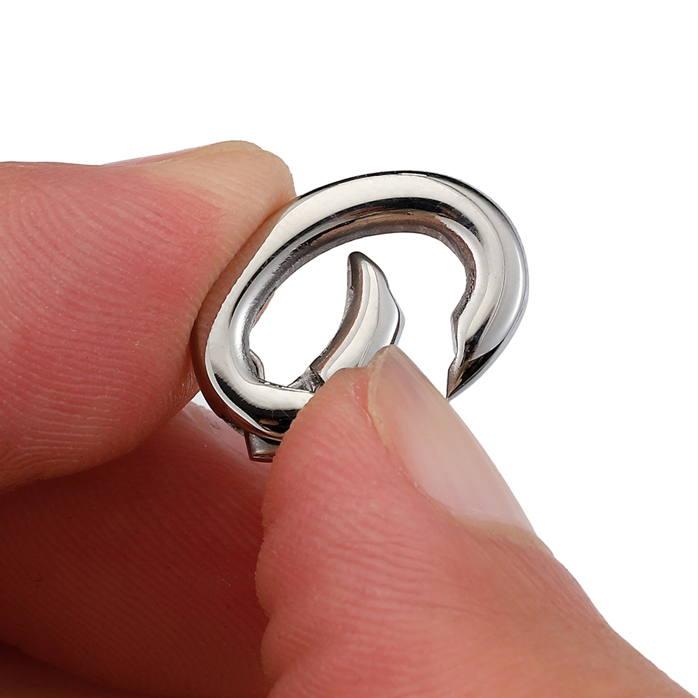 Cierre de langosta de acero in - Jewelry Making Hoops reseña y precio