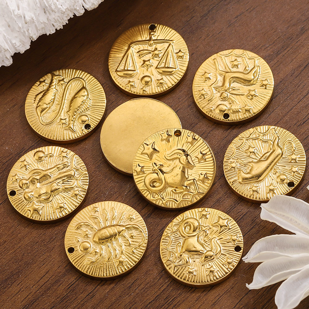 5 Piezas de Dijes de Acero Ino - Jewelry Making Materials Wholesale reseña y precio