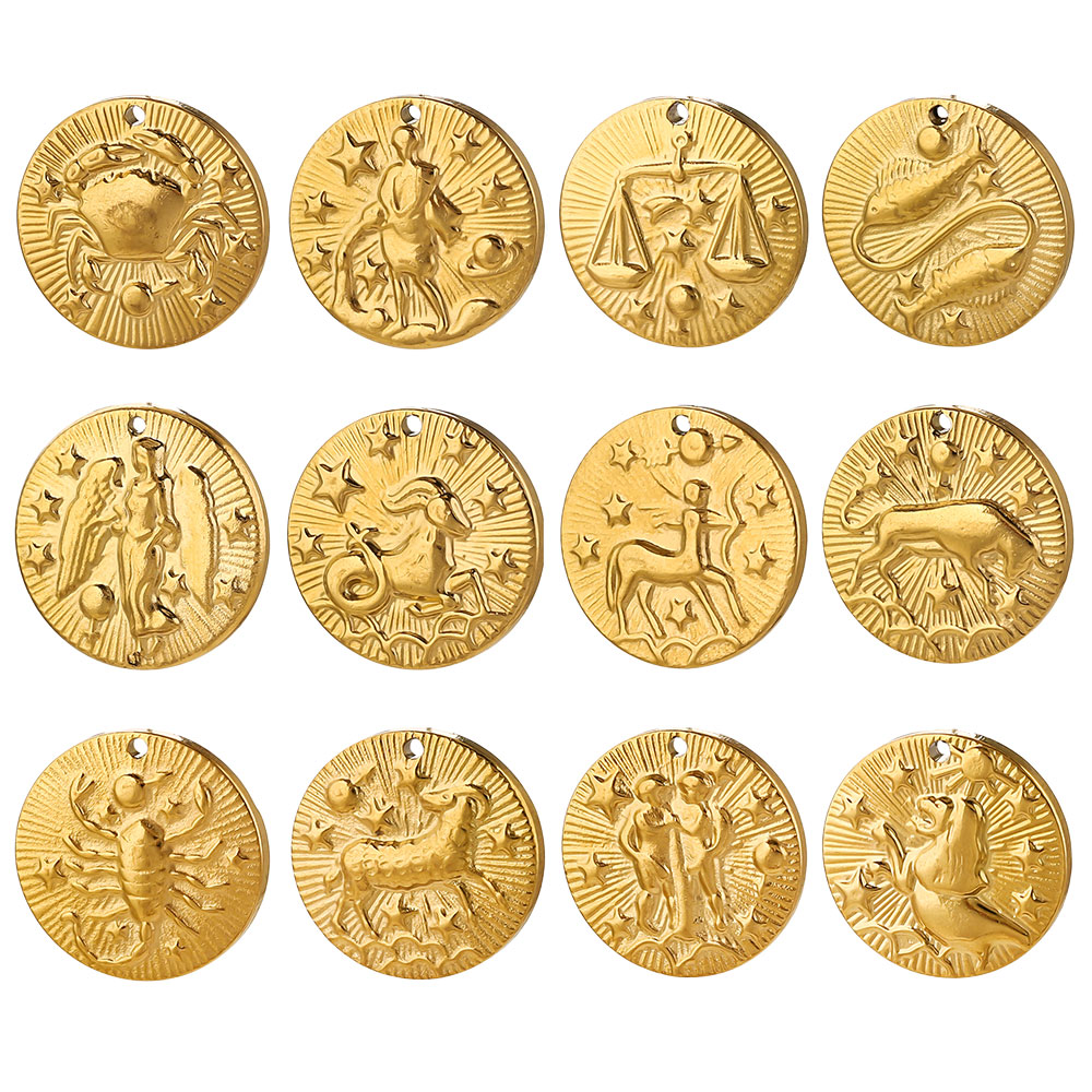 5 Piezas de Dijes de Acero Ino - Jewelry Making Materials Wholesale reseña y precio