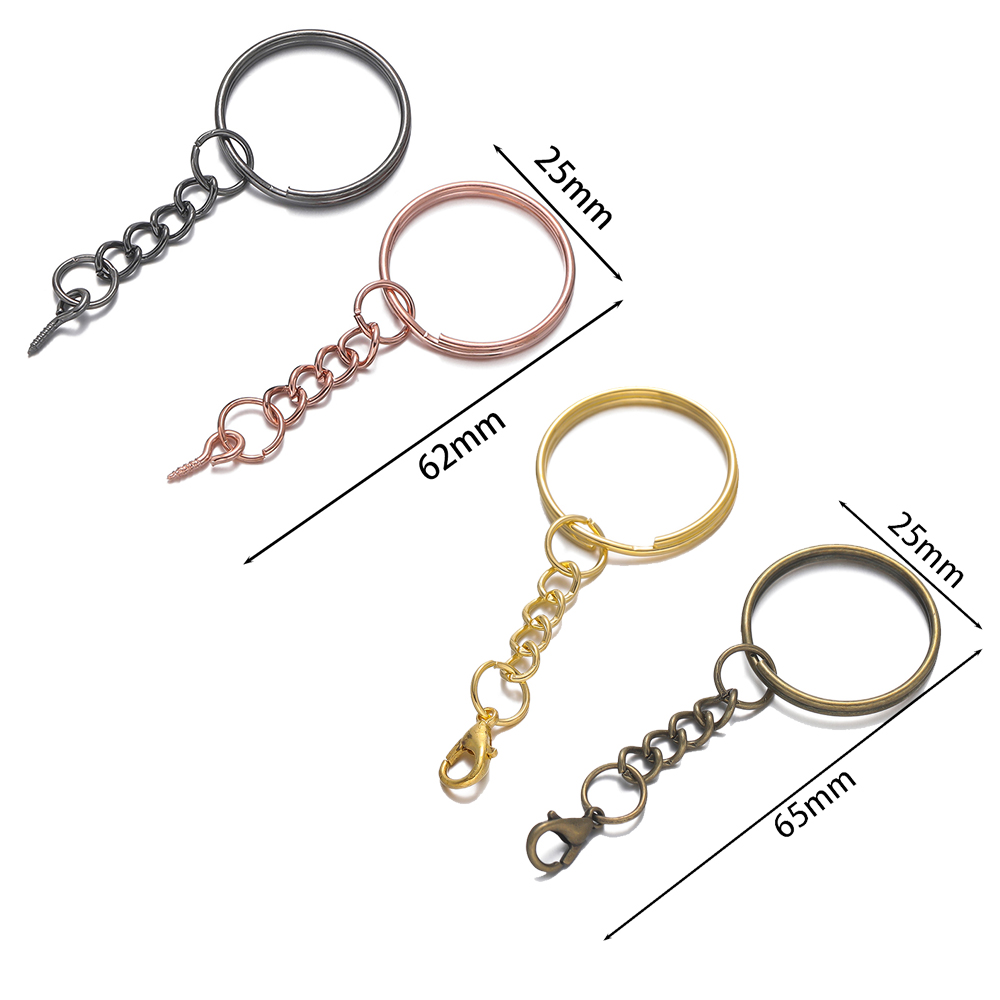 Lote de 10 unidades de 25mm: A - Jewelry Making Hoops reseña y precio