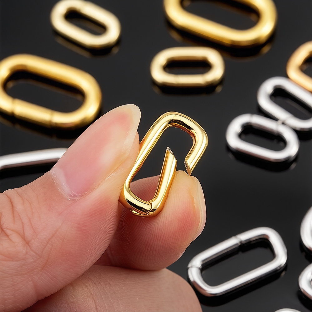 2 piezas de cierres de mosquet - Jewelry Making Hoops reseña y precio