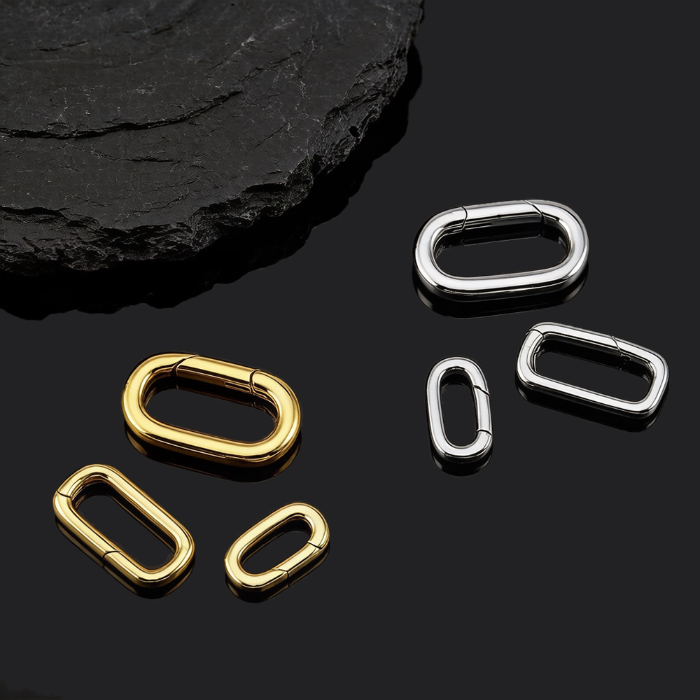 2 piezas de cierres de mosquet - Jewelry Making Hoops reseña y precio