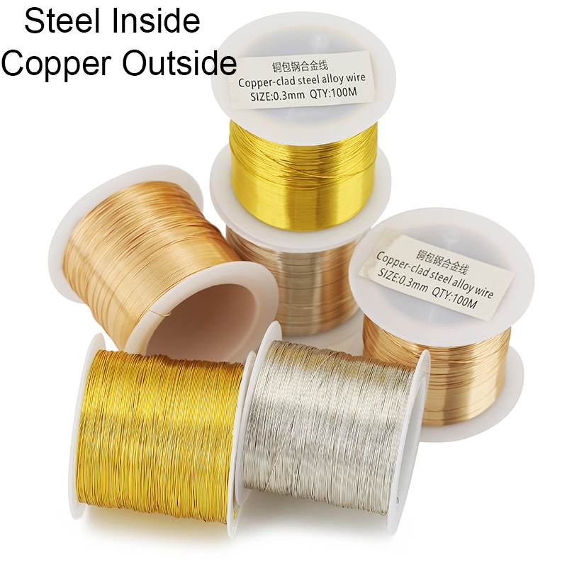 Cordón de Cobre y Acero Inoxid - Jewelry Making Thread reseña y precio